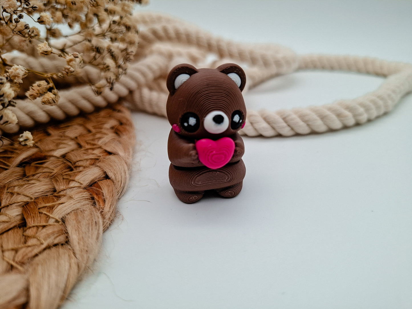 Teddybär - dein wackeliger Mini-Begleiter