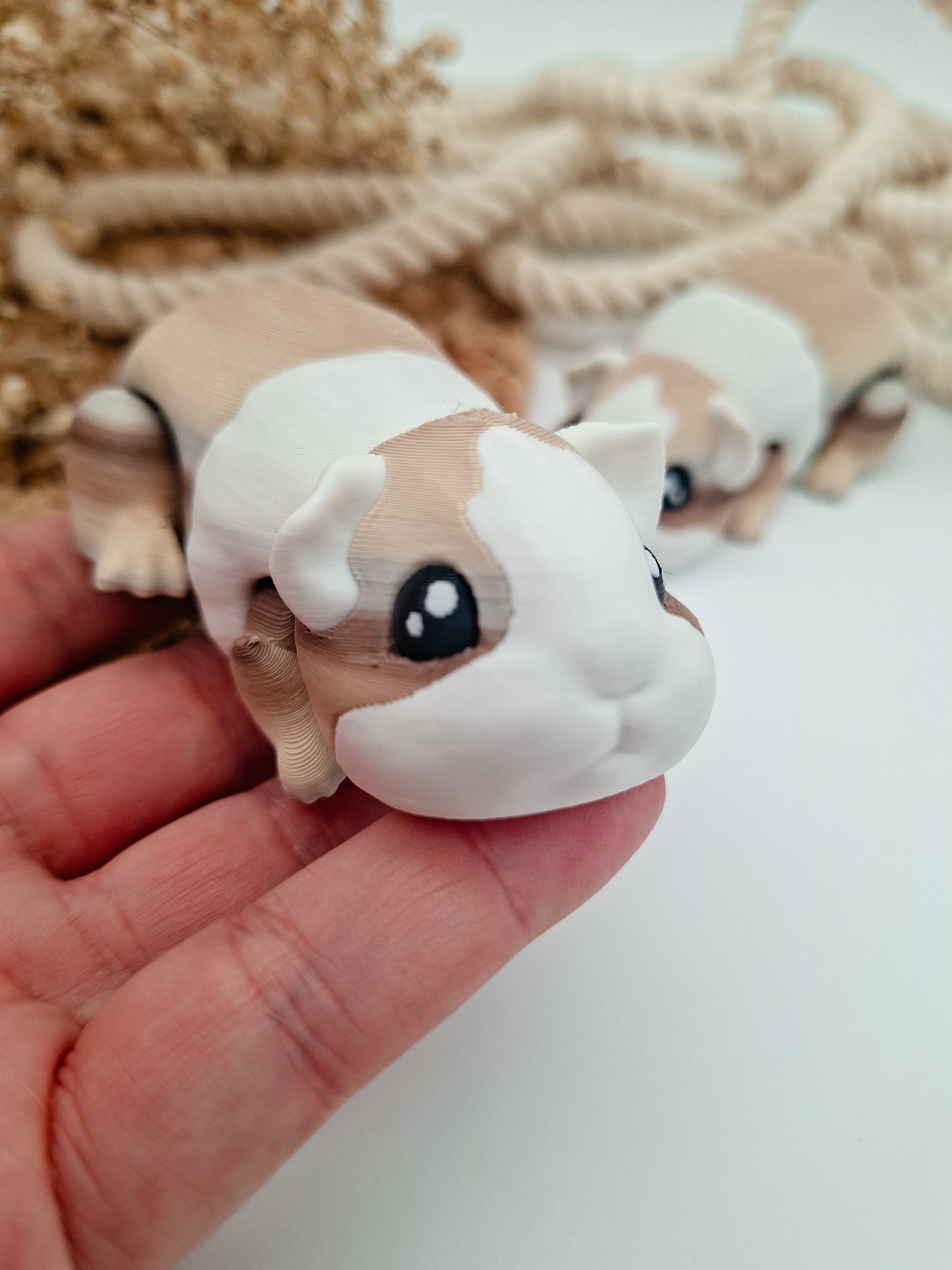 3D-gedrucktes Meerschweinchen - niedliches Deko-Tierchen für alle Nagerfans