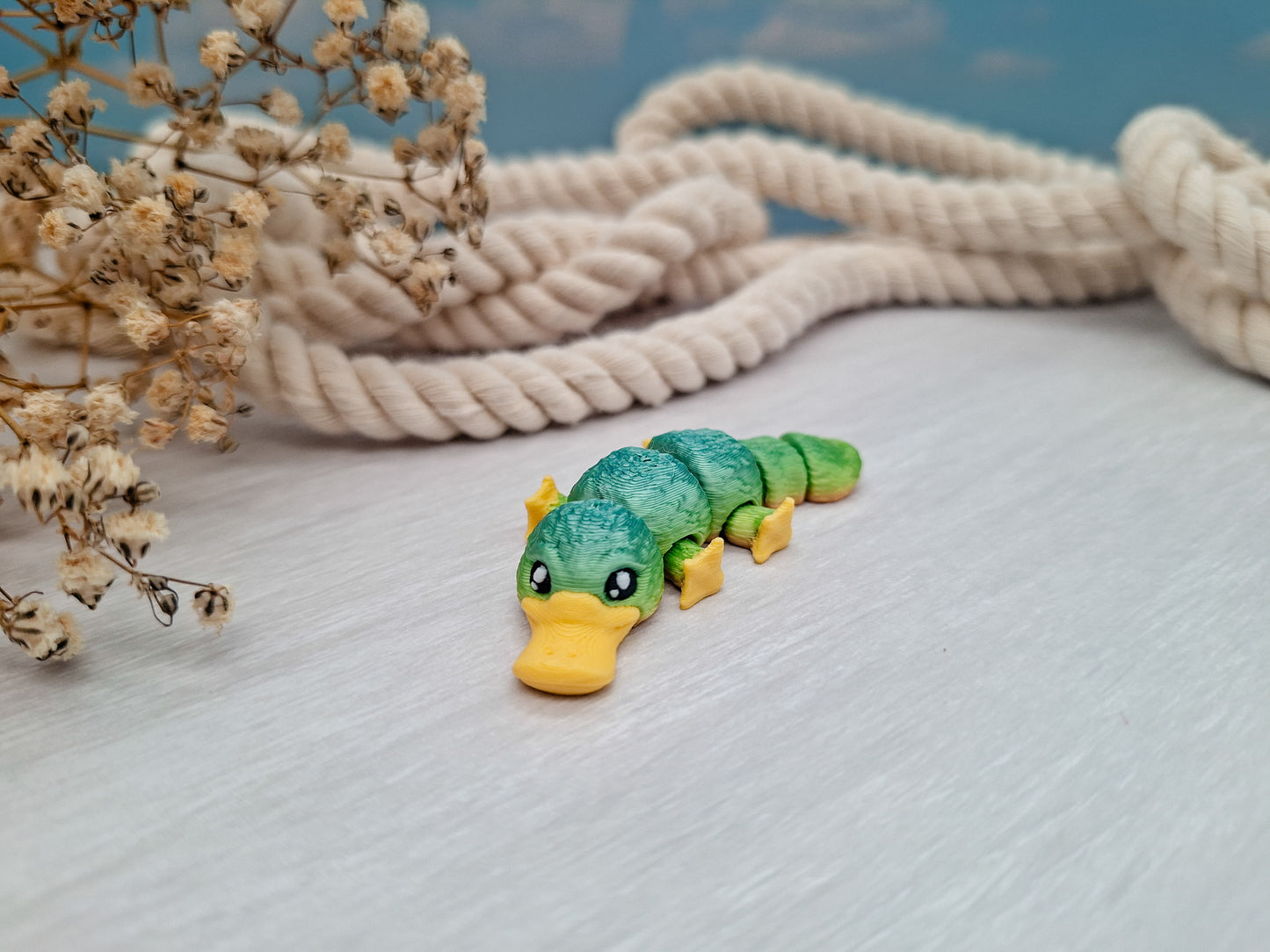 Flexi-Schnabeltier - dein wackeliger Mini-Begleiter