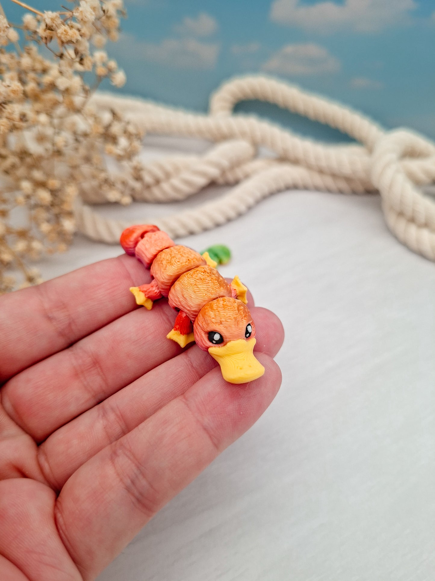 Flexi-Schnabeltier - dein wackeliger Mini-Begleiter