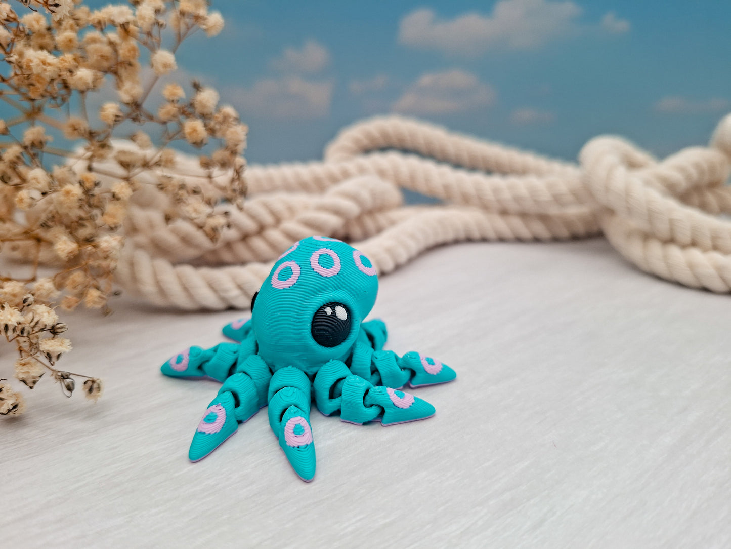 Oktopus - dein wackeliger Mini-Begleiter