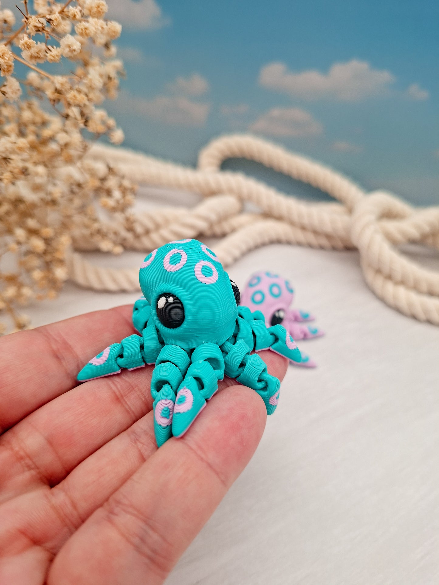 Oktopus - dein wackeliger Mini-Begleiter
