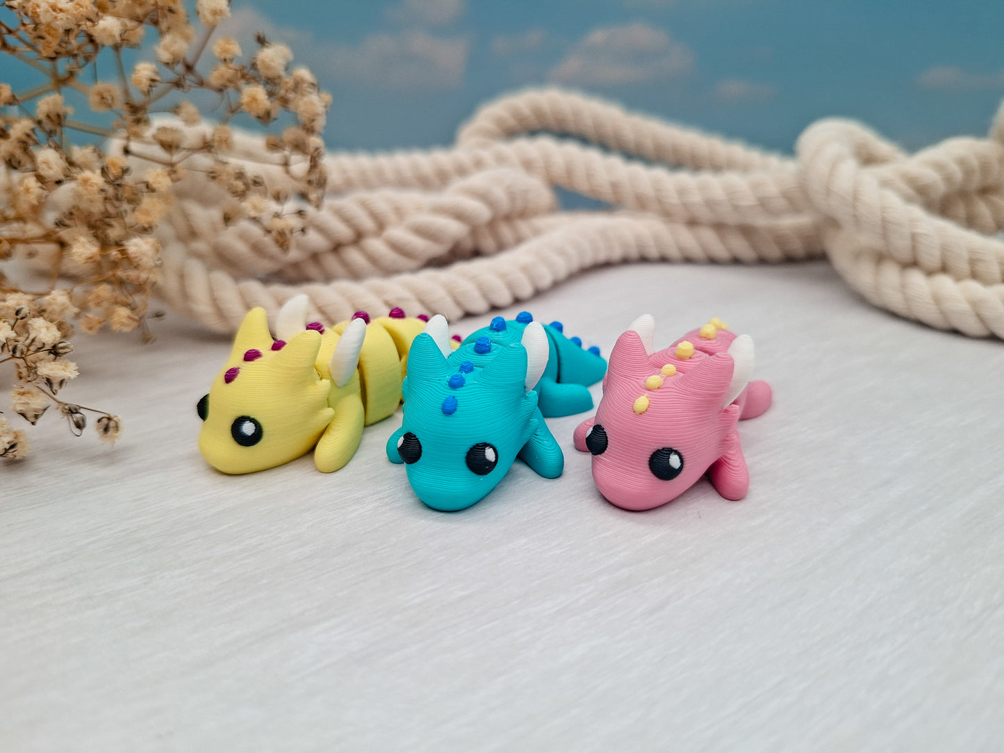 Tiny Dragon - dein wackeliger Mini-Begleiter