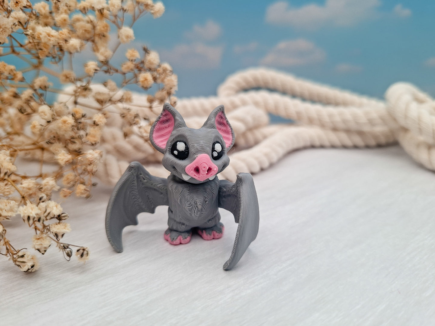 Fledermaus - dein wackeliger Mini-Begleiter