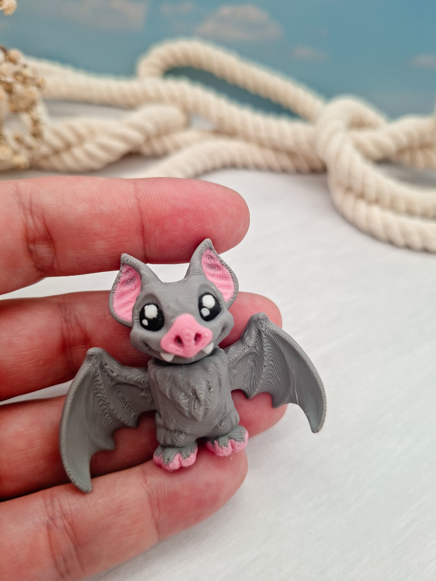 Fledermaus - dein wackeliger Mini-Begleiter