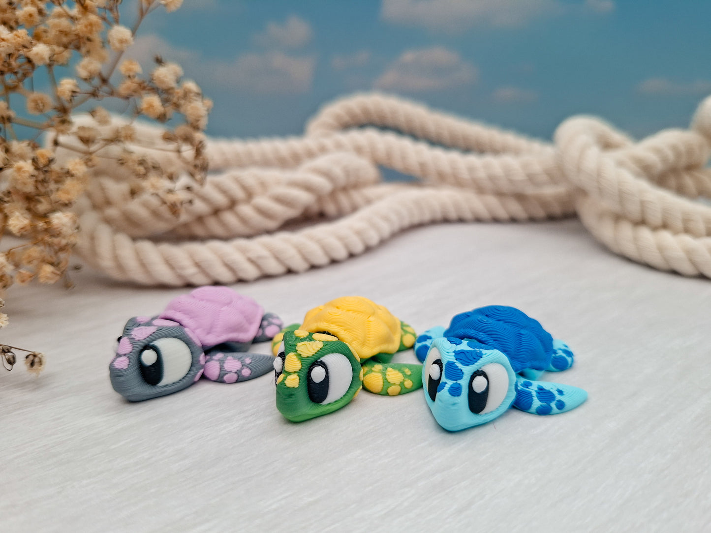 Sea-Turtle - dein wackeliger Mini-Begleiter