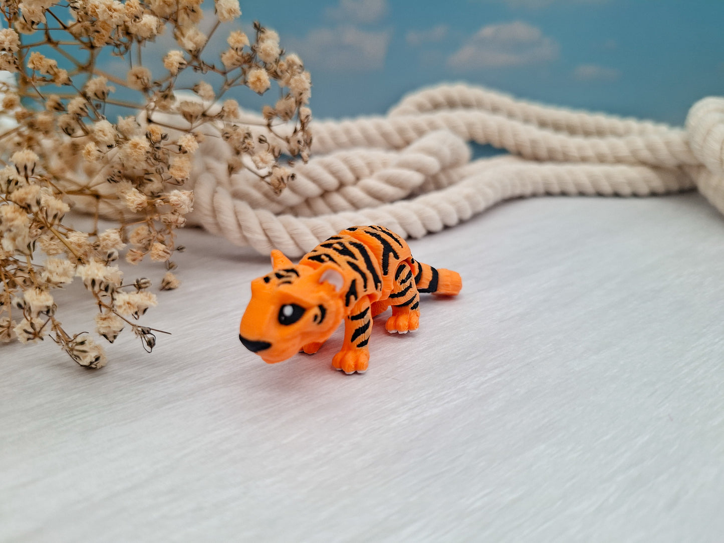 Tiger - dein wackeliger Mini-Begleiter