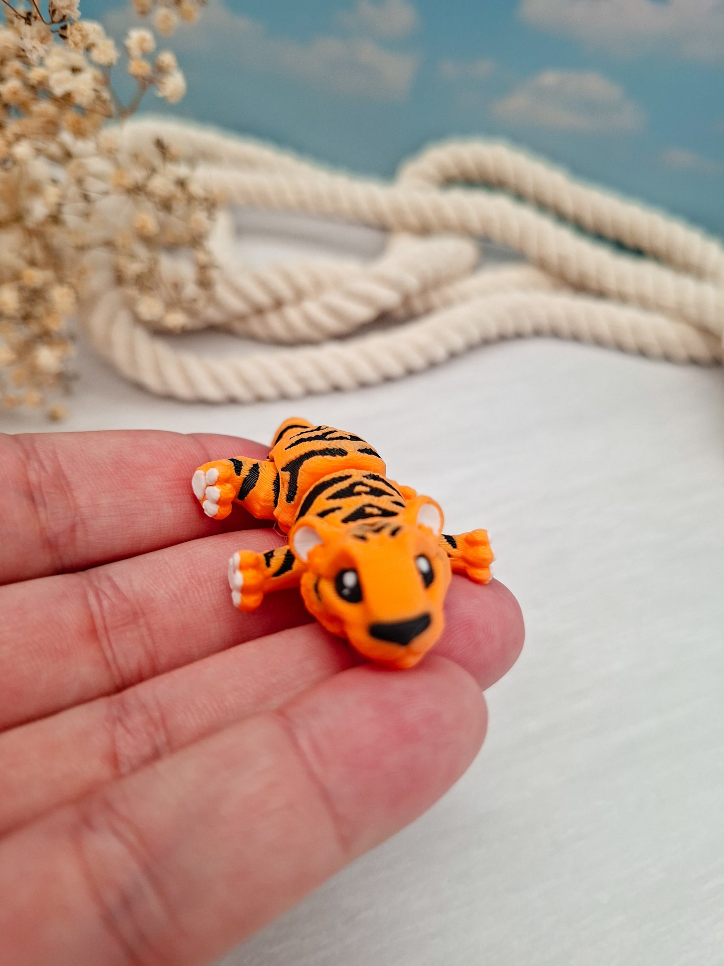 Tiger - dein wackeliger Mini-Begleiter