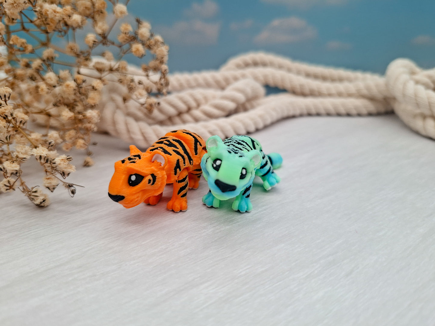 Tiger - dein wackeliger Mini-Begleiter