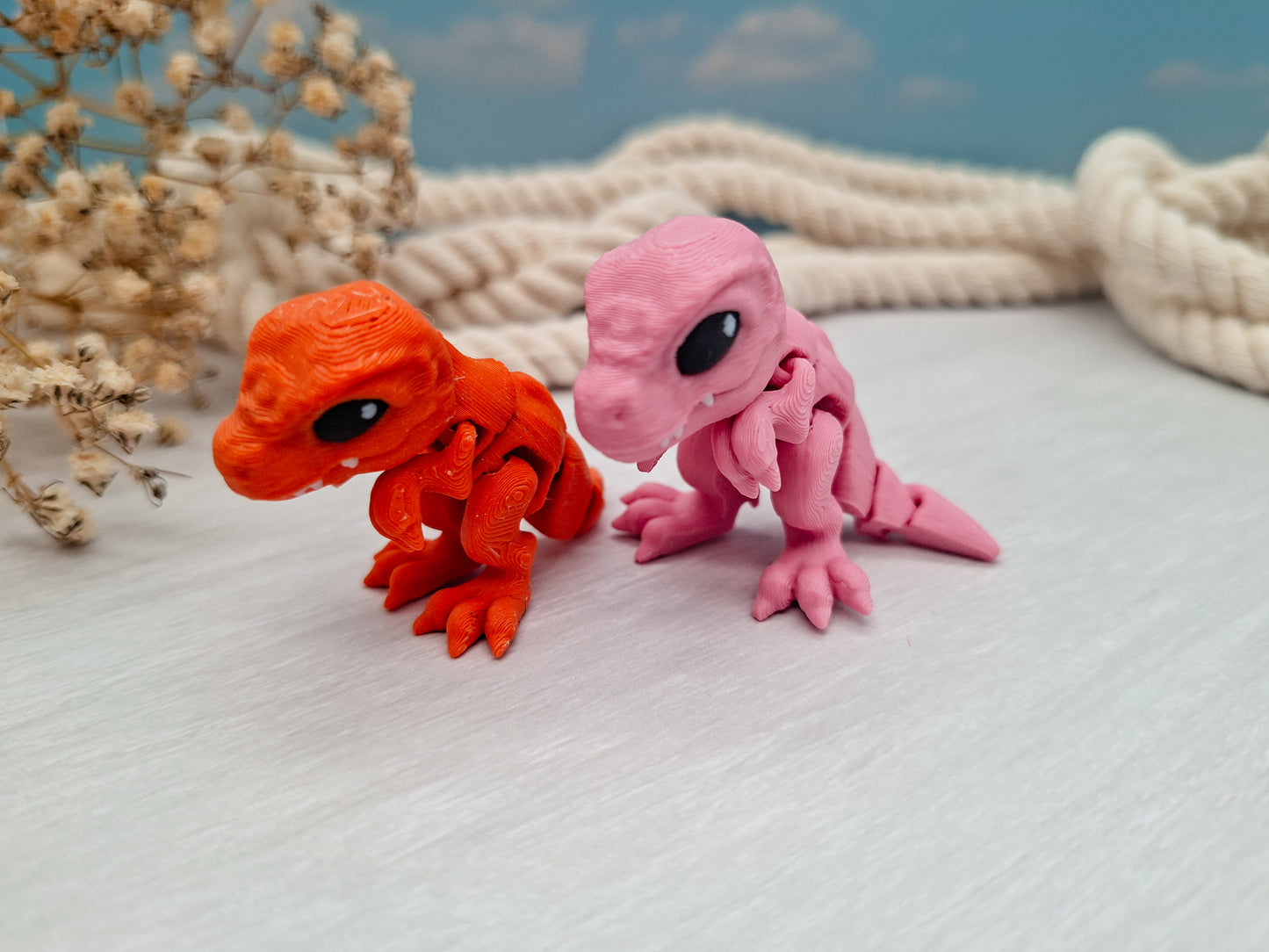 Mini-T-Rex - dein wackeliger Mini-Begleiter