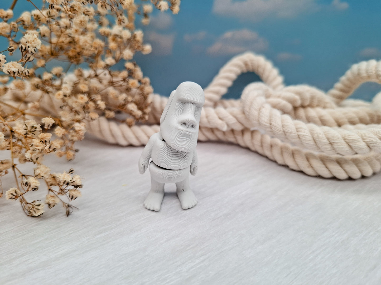 Moai Statue - dein wackeliger Mini-Begleiter
