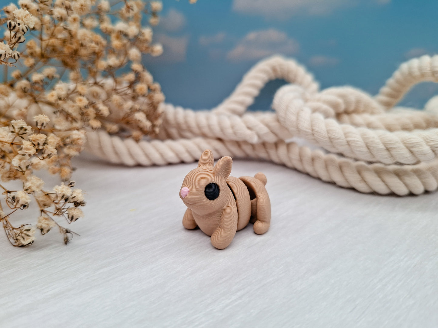 Hase - dein wackeliger Mini-Begleiter