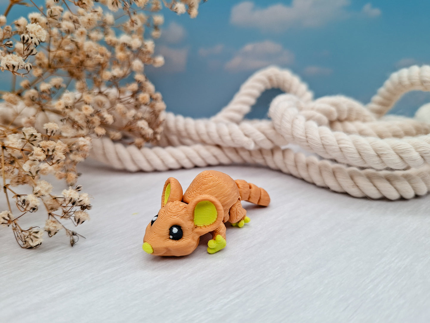 Flexi-Maus - dein wackeliger Mini-Begleiter