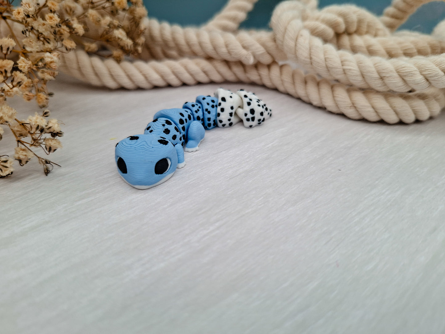 Flexi-Gecko - dein wackeliger Mini-Begleiter