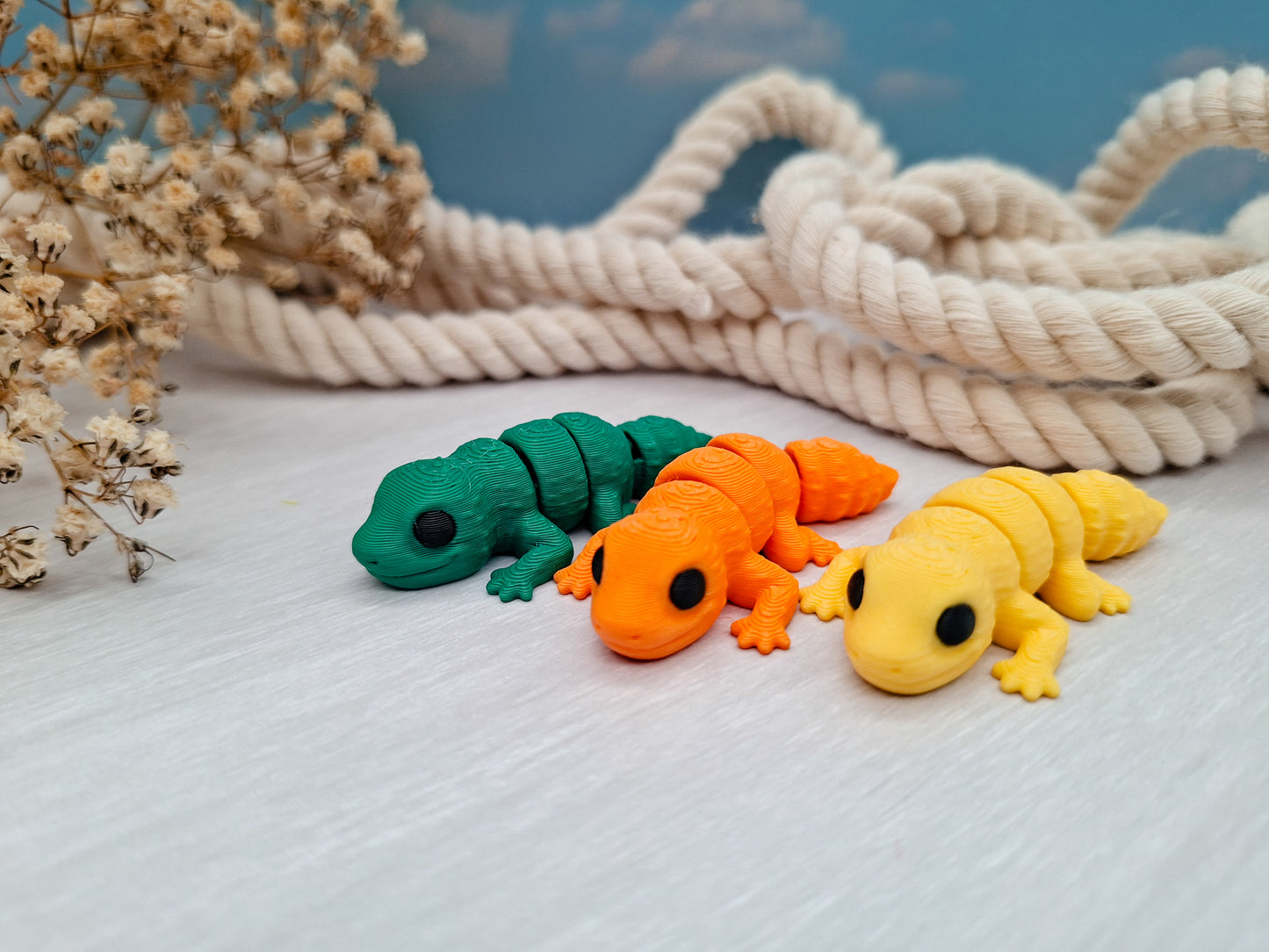 Gecko - dein wackeliger Mini-Begleiter