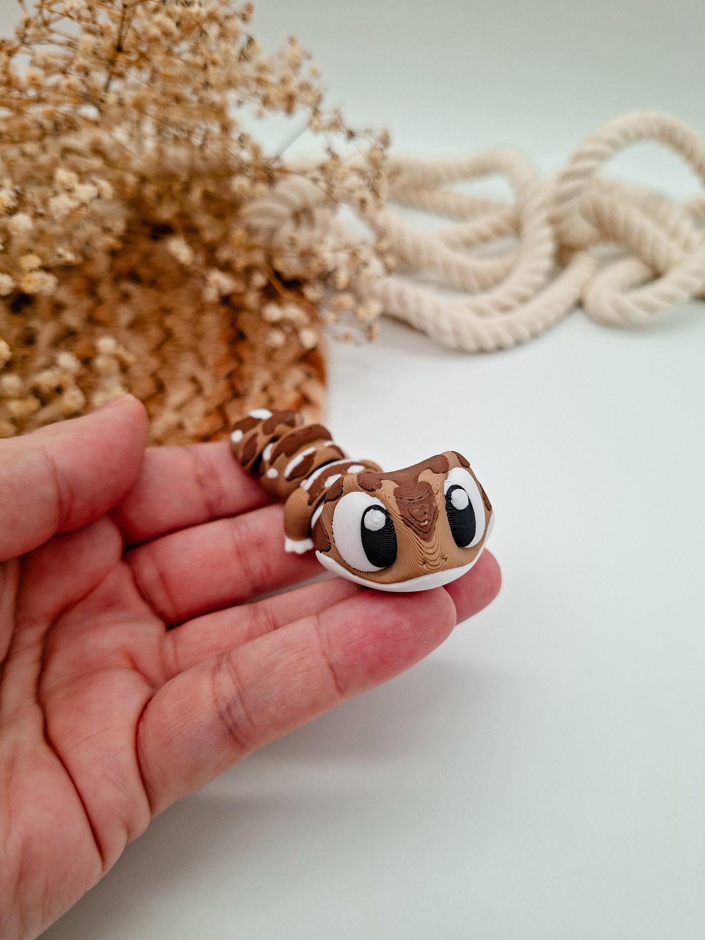 Zino der Gecko – verspielte 3D-Figur als Deko & Geschenk für Tierfreunde