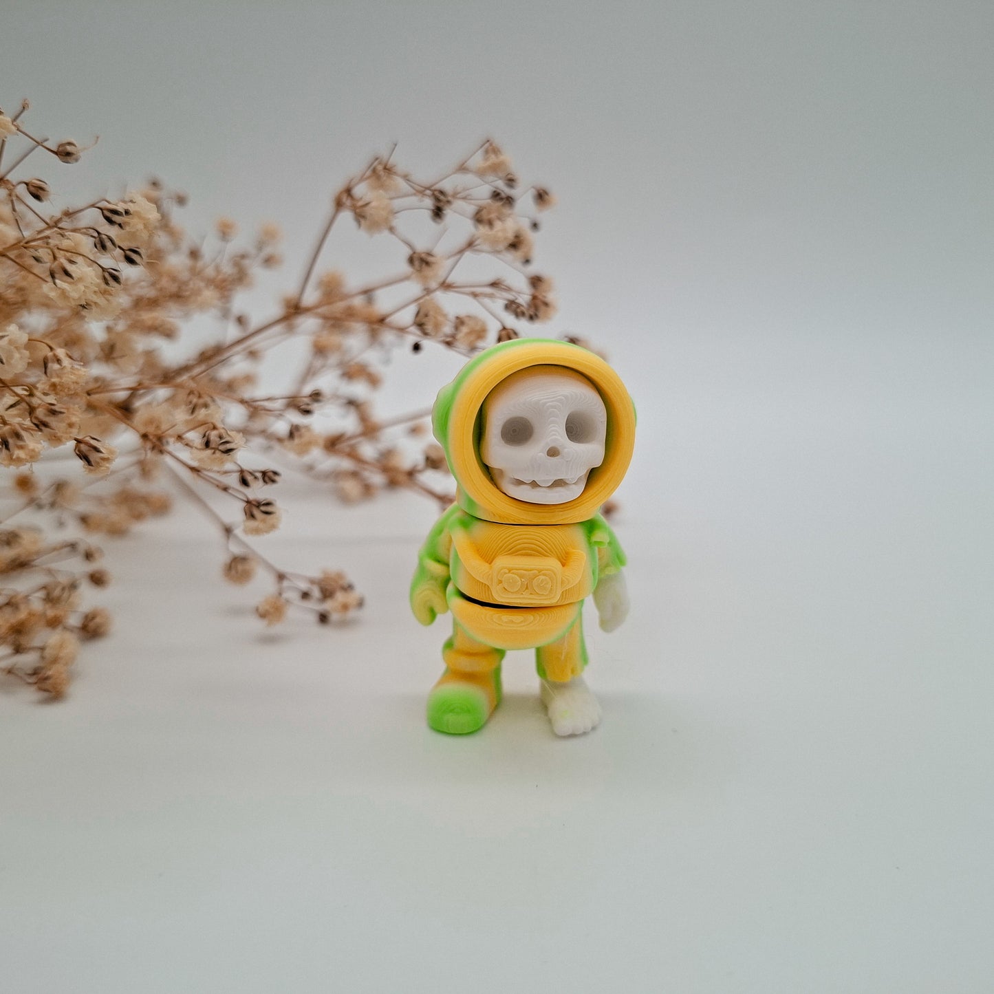 Jiggle Tiny Skelett Astronaut - Dein kleiner Glücksbringer