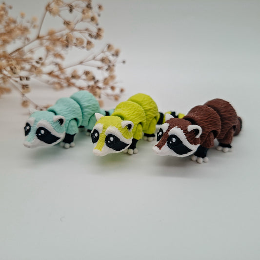 Jiggle WaschbärMM – Dein kleiner Wackelheld