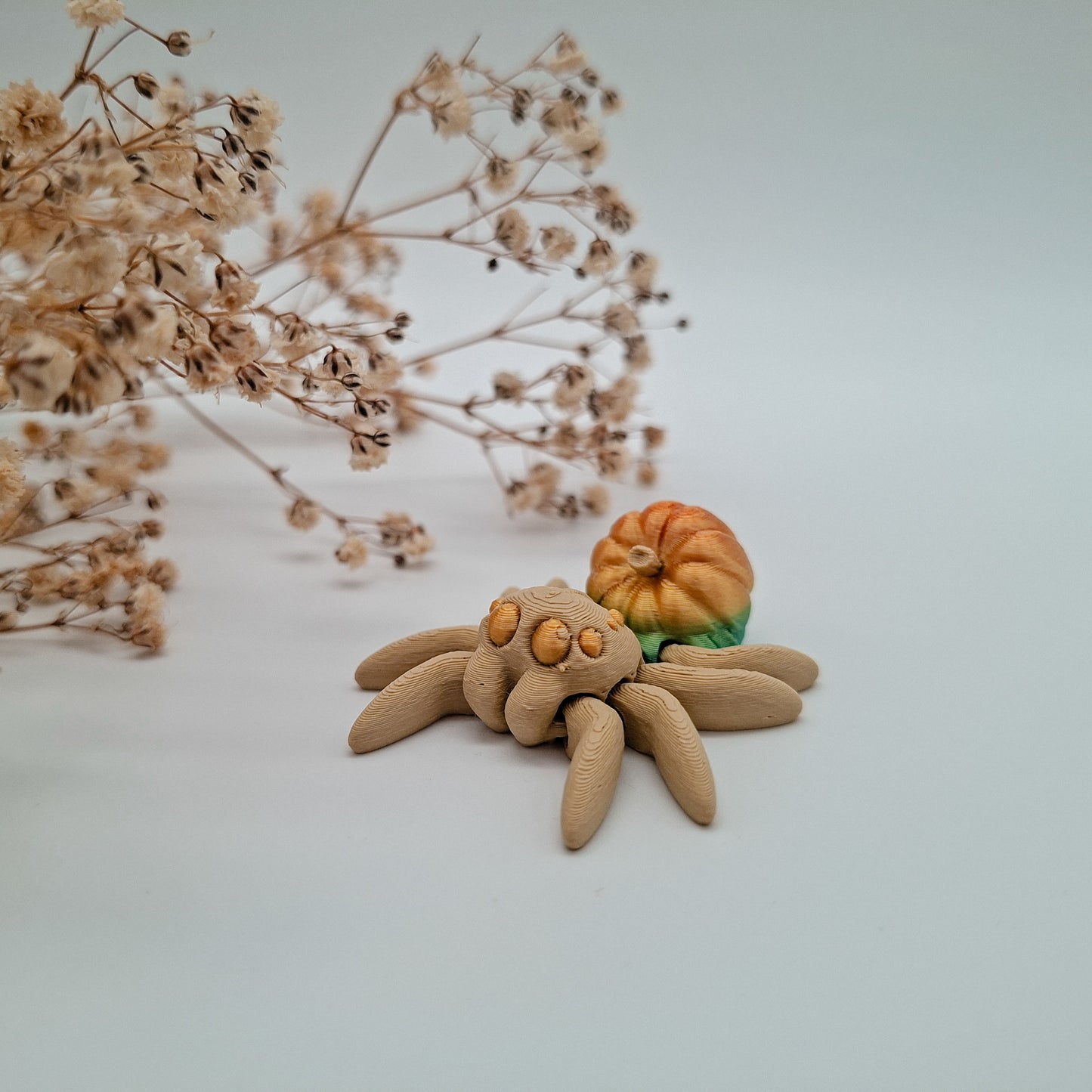 Jiggle Pumpkin Spinne - Dein kleiner Glücksbringer
