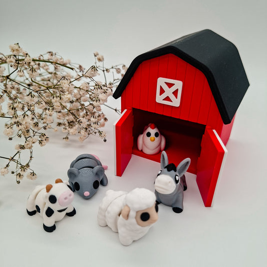 Die kleine Jiggle-Scheune fürs Spielen & Sammeln