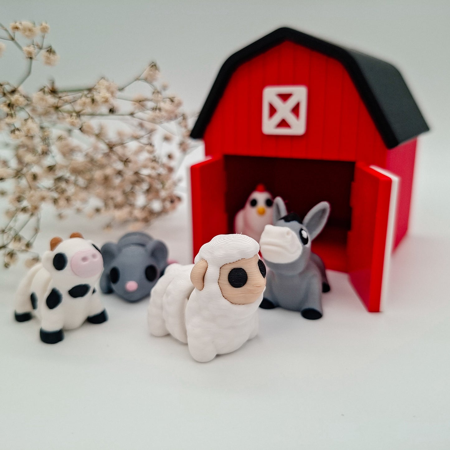 Die kleine Jiggle-Scheune fürs Spielen & Sammeln