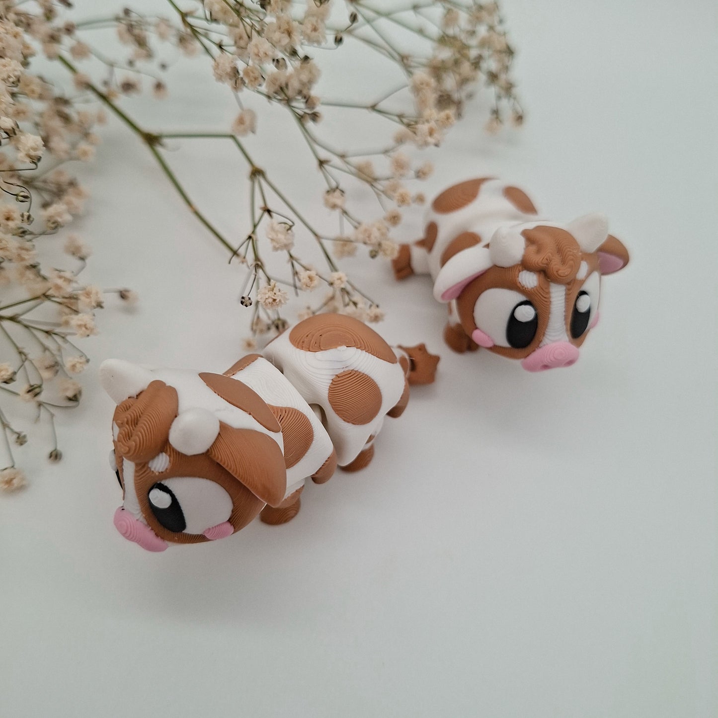 Wobbles Kuh Frieda – Die charmante Weihnachtskuh aus dem 3D-Druck