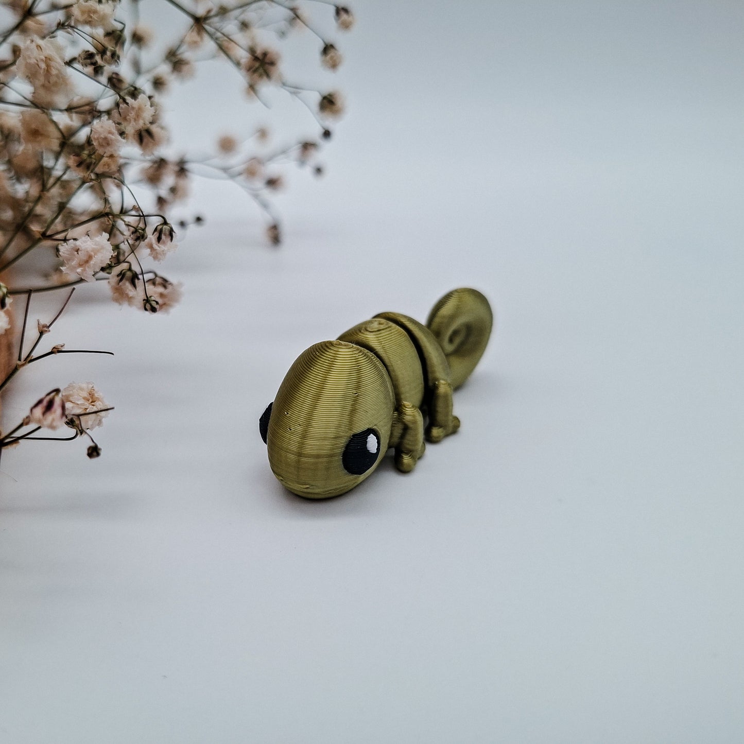 Jiggle Baby Chamäleon - Dein glitzernder Wackelheld