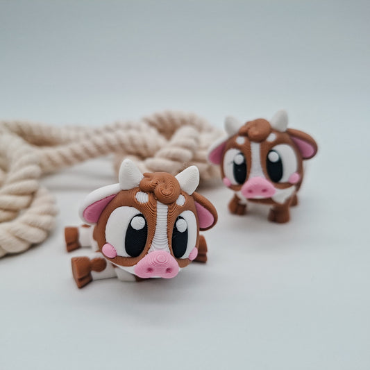 Flexi Kuh - 3D-gedruckte, bewegliche Figur