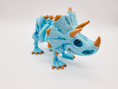 3D gedruckte Triceratops