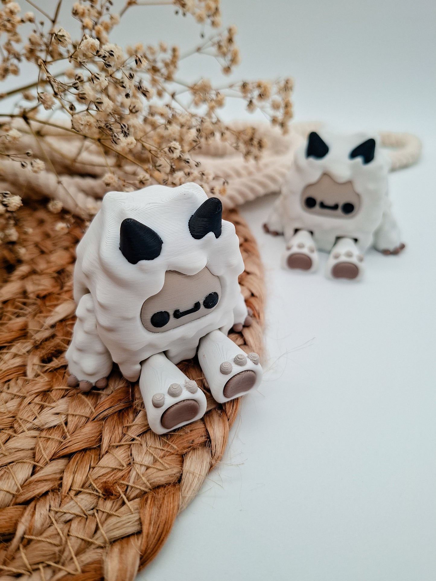 Abenteuerlicher 3D-Yeti - Dein frostiger Freund aus dem Hochland!
