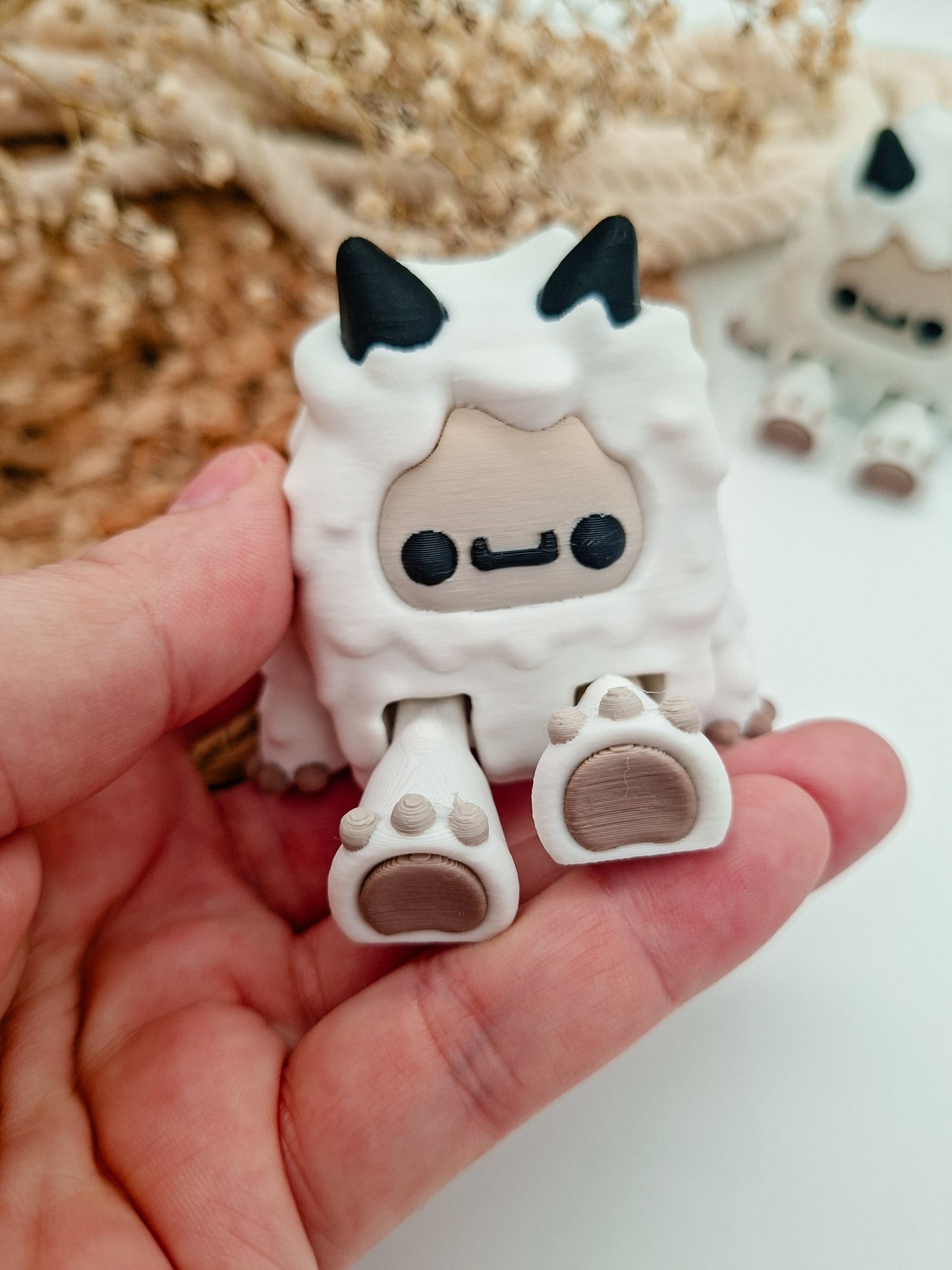 Abenteuerlicher 3D-Yeti - Dein frostiger Freund aus dem Hochland!