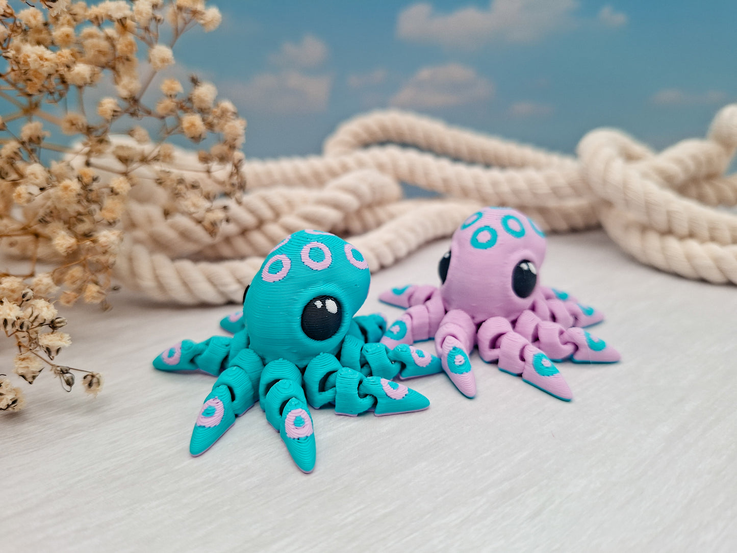 Oktopus - dein wackeliger Mini-Begleiter