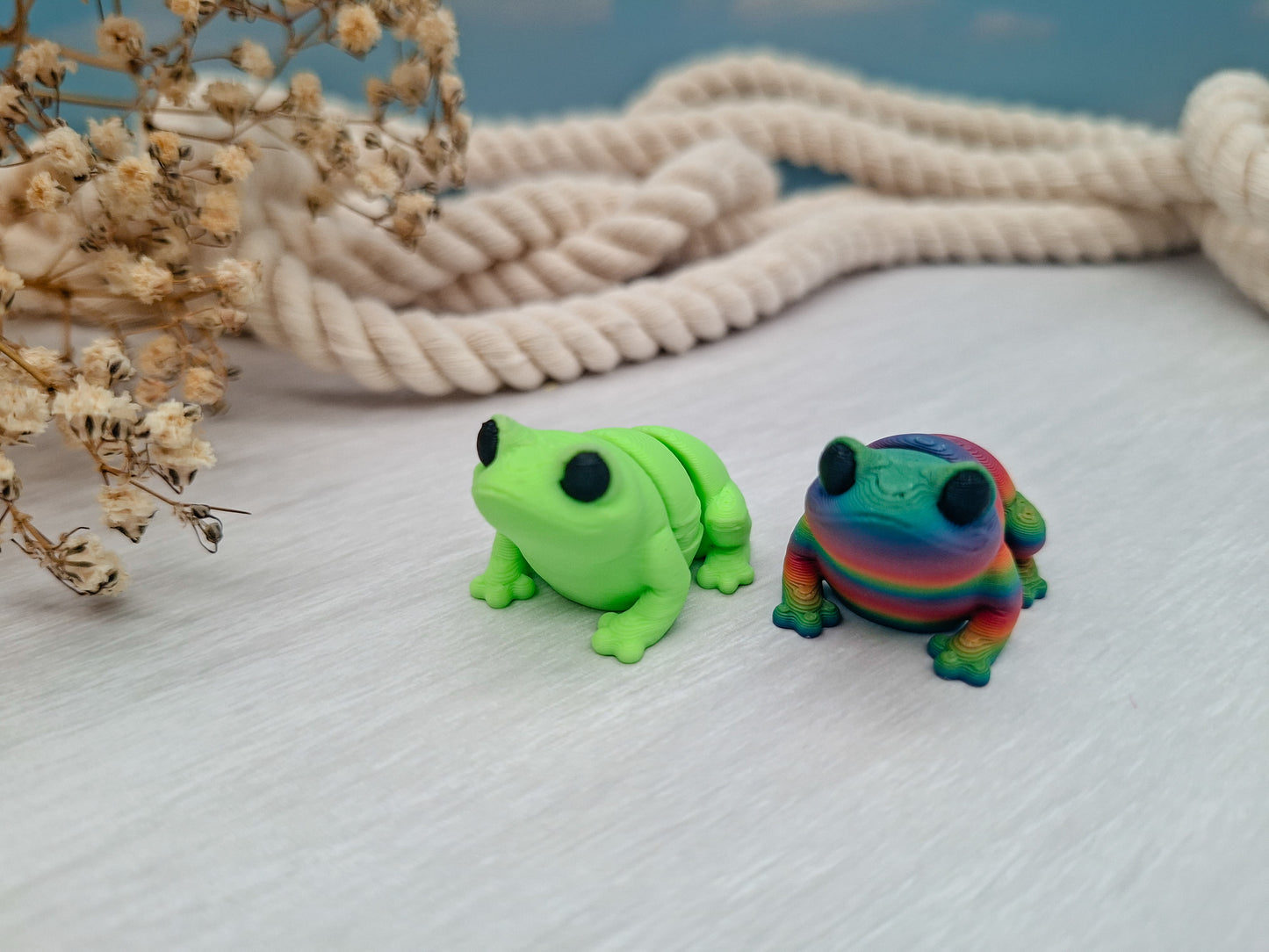 Frosch - dein wackeliger Mini-Begleiter
