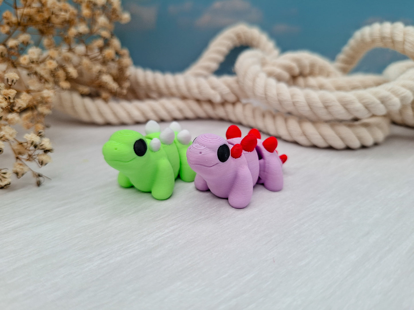 Stegosaurus - dein wackeliger Mini-Begleiter