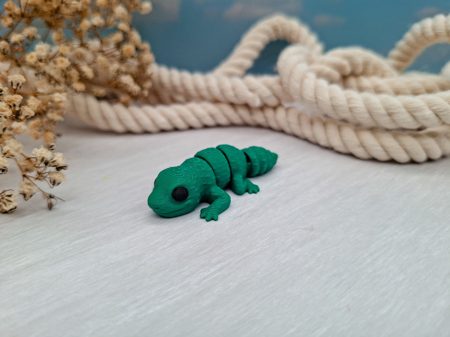 Gecko - dein wackeliger Mini-Begleiter