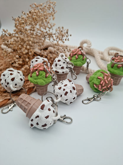🍦 3D-gedruckter Eis-Klicker – Süßer Fidget-Anhänger für kreative Seelen