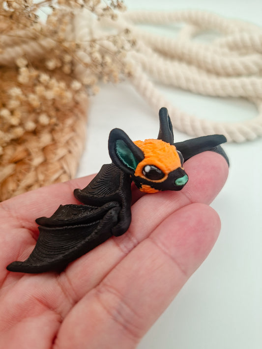 Jiggle FledermausCW- Bunte 3D-Mini-Figuren zum Verschenken und Sammeln