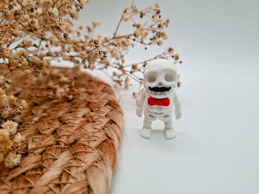 Jiggle Mr.Skelett - Bunte 3D-Mini-Figuren zum Verschenken und Sammeln