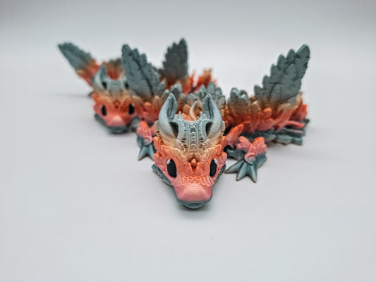 Lunarwing Drache – Bewegliche 3D-Fantasy Figur