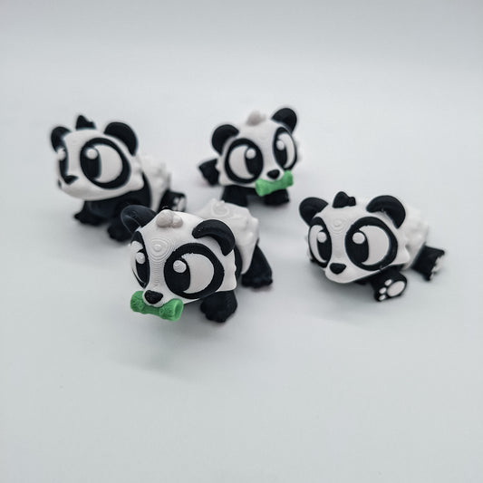 3D-Druck Panda – detailreiche Figur für Sammler & Tierfreunde