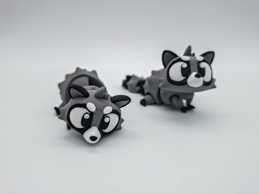 3D-Druck Waschbär – detailreiche Figur für Sammler & Tierfreunde