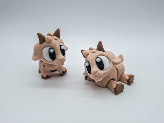 3D-Druck Ziege – detailreiche Figur für Sammler & Tierfreunde