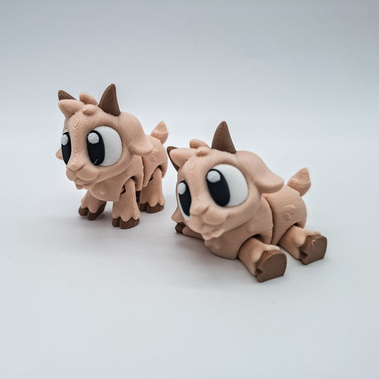 3D-Druck Ziege – detailreiche Figur für Sammler & Tierfreunde