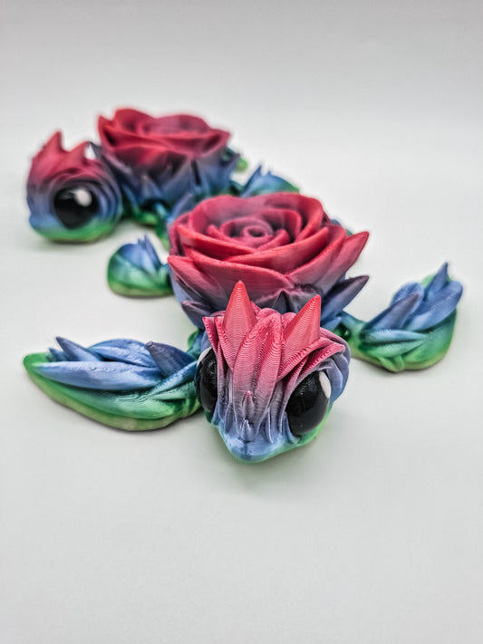 Rosen-Schildkröte – Fantasie in Blüte