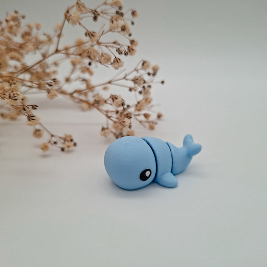 Jiggle Baby Wal - Dein kleiner Glücksbringer