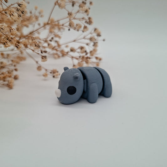 Jiggle Baby Nashorn – Dein kleiner Glücksbringer