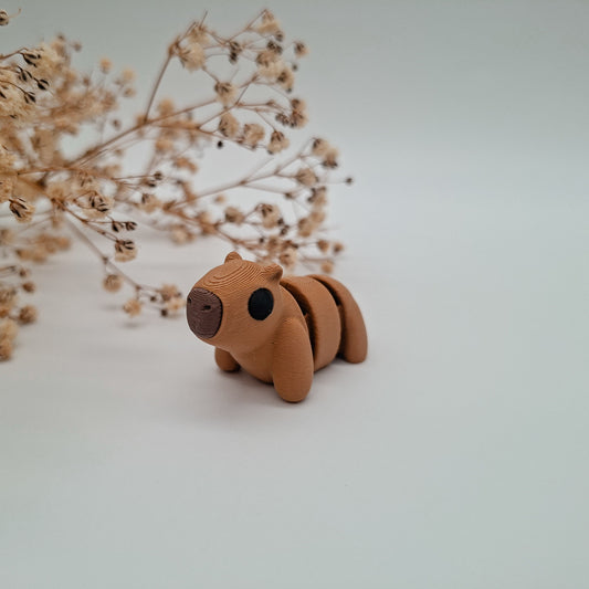 Jiggle Baby Capybara – Dein kleiner Glücksbringer