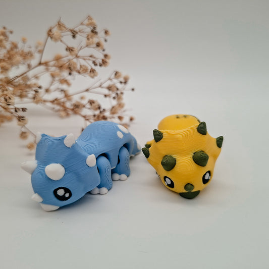 Jiggle Triceratops Flexi - Dein kleiner Glücksbringer