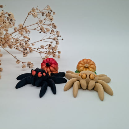 Jiggle Pumpkin Spinne - Dein kleiner Glücksbringer