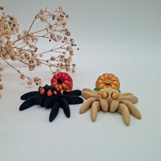 Jiggle Pumpkin Spinne - Dein kleiner Glücksbringer